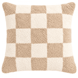 Unique Living kussen Ziva latte 45 x 45 cm