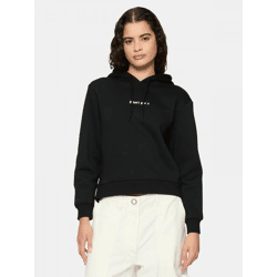weicher Miss Tee Damen Hoodie mit Baumwolle Schwarz