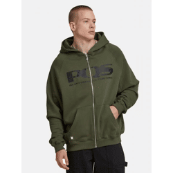 weicher PEQUS Herren Hoodie mit Baumwolle Grün
