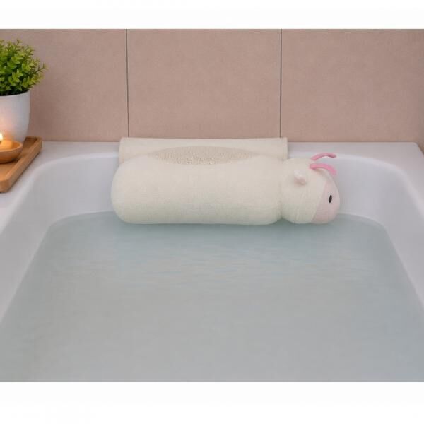 Zootoys Bath Cushion, White/Pink, 33 cm