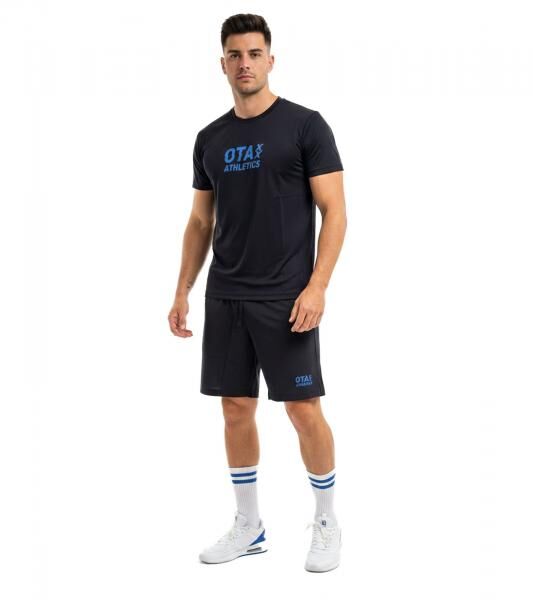 2-teiliges ON THAT ASS Daylan Herren Sport-Set Performance Set Gym Outfit mit T-Shirt & Shorts Schwarz
