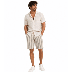 klassische BLEND BHMorgan Herren Shorts mit Kordelzug Freizeitshorts 20717971-131008 Beige
