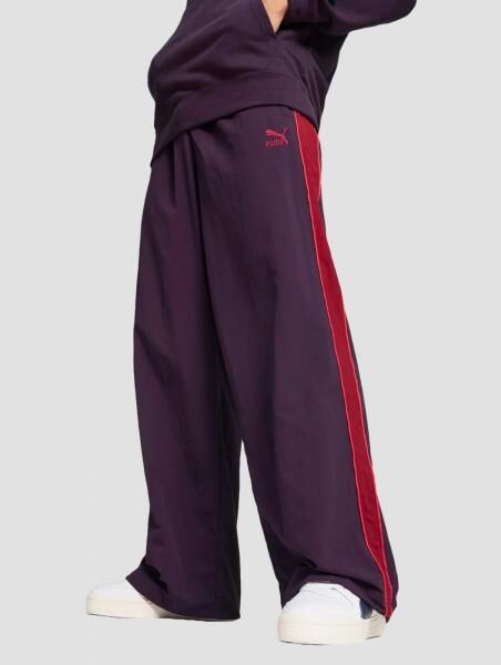Casual Puma Unisex Pants, Purple