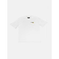 Casual Dropsize Men's T-Shirt, Ribbed Hem, Oversized, 210 g/m², Cotton, Ecru-White