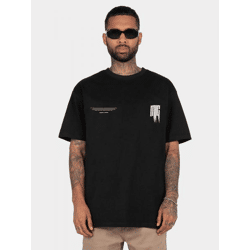 lässiges MJ GONZALES Herren T-Shirt Oversize 240 g/m² mit Baumwolle Schwarz