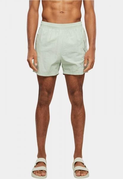sommerliche Karl Kani Herren Shorts 120 g/m&sup2; Mint-Gr&uuml;n