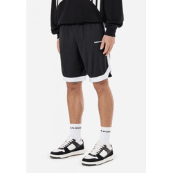 sommerliche PEGADOR Herren Shorts Schwarz