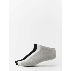 stylische Urban Classics Unisex Sneaker Stretch mit Baumwolle Schwarz/Grau/Weiß