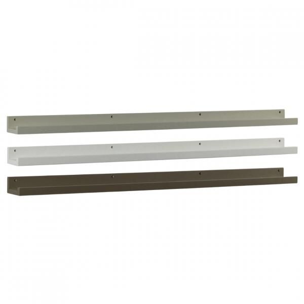 WOOOD Wandregal Studio militärisch braun 120 cm