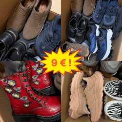 9,00 €/Paar DOCKERS Markenschuhe Kategorie A, 60 % Herren und 40 % Damen, aktuelle Modelle, Original-Stock, ab 1.000 Paar
