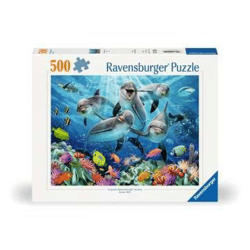 Delfine im Korallenriff - Puzzle - 500 Teile