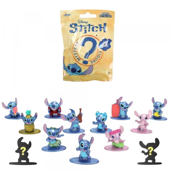 Disney Stitch - Blind Pack Nanofigs, 13-fach sortiert - Sammelfigur