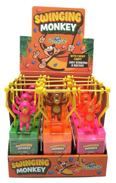 Funny Candy - Swinging Monkey Candy - 14 g