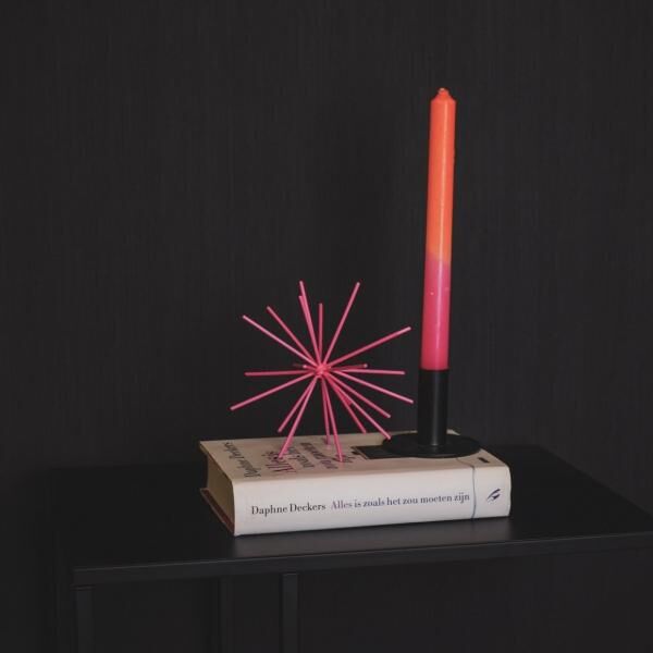 Housevitamin Ornament Feuerwerk Metall neon pink 15 cm