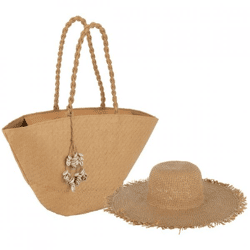 J-Line Strandtasche und Hut 60 cm