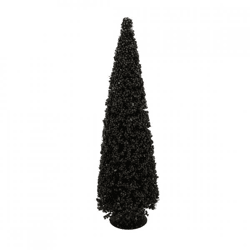 Kerstboom Sparkle Berry zwart 50 cm