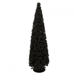 Kerstboom Sparkle Berry zwart 60 cm