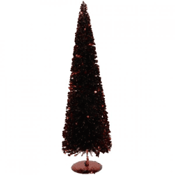Kerstboom Sparkle Sequins bronskleurig 60 cm
