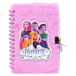 KPop Demon Hunters - Tagebuch mit Stift und Schloss