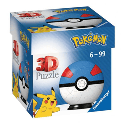 Pokémon: Pokéball - 3D Puzzle 54 Teile