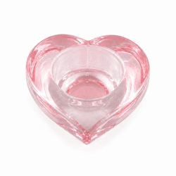 PTMD Teelichthalter „Hearly“, rosa, 7 cm