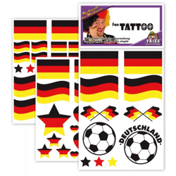 Tattoos FAN - Germany - 3 assorted