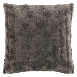 Unique Living Kissen Veerle taupe 45 x 45 cm