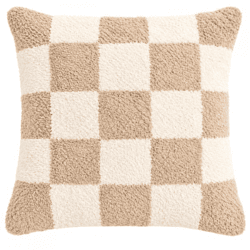 Unique Living kussen Ziva latte 45 x 45 cm