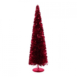 Weihnachtsbaum Sparkle Pailletten fuchsia 50 cm