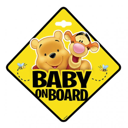 Winnie the Pooh - Baby-on-Board - Aufkleber