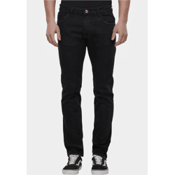 bequeme 2Y Premium Herren Jeans Slim Fit mit Baumwolle Schwarz