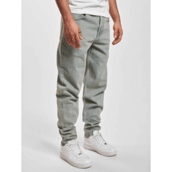 bequeme DEF Herren Jeans Taschen Denim mit Baumwolle Blau