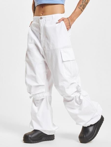 bequeme Freddy Damen Jeans mit Baumwolle Wei&szlig;