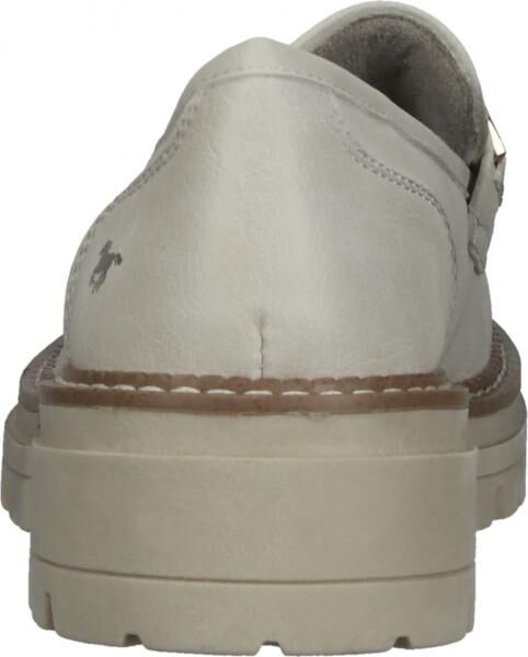 Bequeme MUSTANG Slipper Schlupfschuhe f&uuml;r Damen 1437-401-203 Wei&szlig;