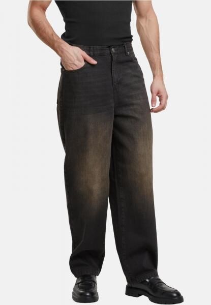 bequeme Urban Classics Herren Jeans 150 g/m&sup2; mit Baumwolle Schwarz