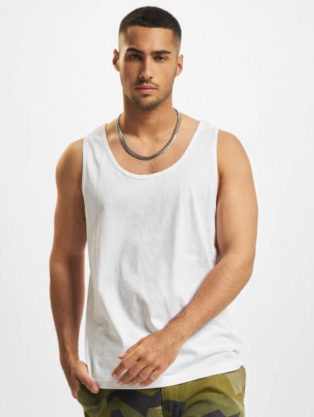 bequemes Brandit Herren Polo-Shirt mit Baumwolle Wei&szlig;