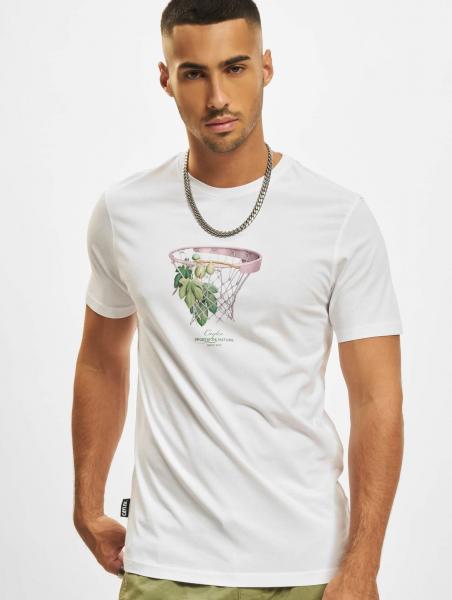 bequemes CAYLER & SONS Herren T-Shirt 180 g/m&sup2; mit Baumwolle Wei&szlig;