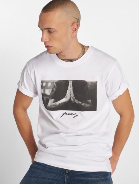 bequemes Mister Tee Herren T-Shirt 180 g/m&sup2; mit Baumwolle Wei&szlig;