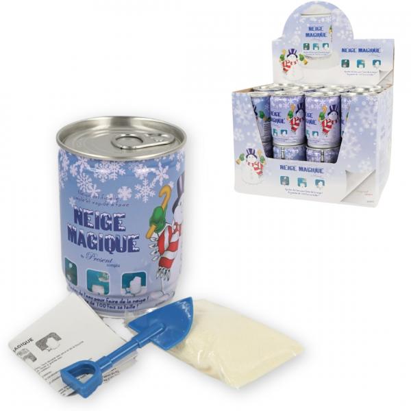 DIY-Dekoration Schnee in Blechdose 20 Gramm