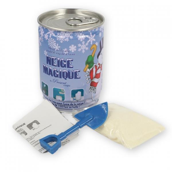 DIY-Dekoration Schnee in Blechdose 20 Gramm