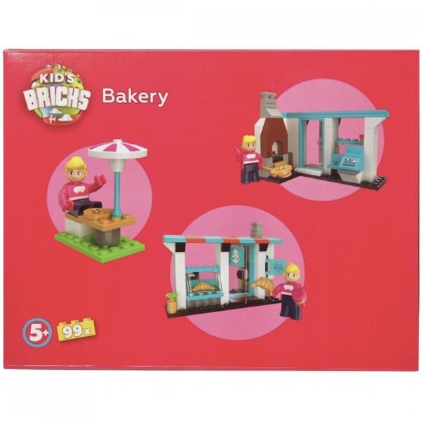 Kids Bricks Bausteine Bakery 99-teilig