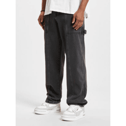 lässige DEF Herren Jeans mit Baumwolle Schwarz