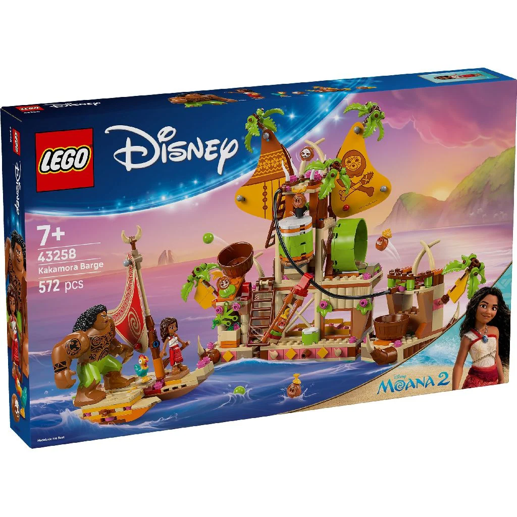 LEGO&reg; Disney Princess 43258 - Kakamora-Barge (572 Teile)