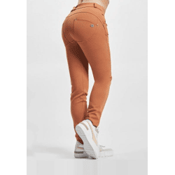 moderne Freddy Damen Jeans Skinny Fit Braun