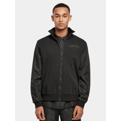 moderne Urban Classics Herren Jacke Reißverschluss Taschen 305 g/m² Schwarz