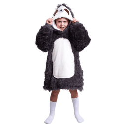 Noxxiez - kuscheliger Hoodie 3 bis 6 Jahre - Faultier