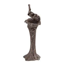 PTMD Kerzenhalter Mataly S, Aluminium, bronzefarben, 50 cm