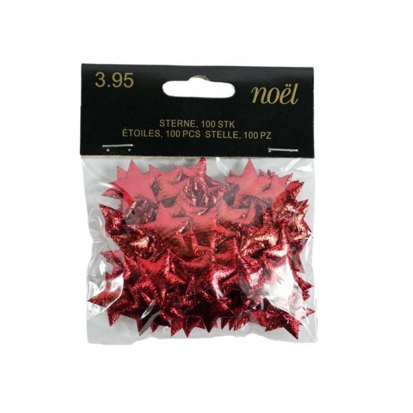(R) Migros-Sterne 100 Stück rot 2,2 cm