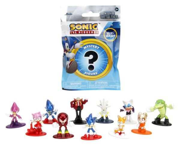 Sonic - Blind Pack Nanofiguren, 13-fach sortiert