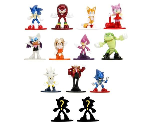 Sonic - Blind Pack Nanofiguren, 13-fach sortiert